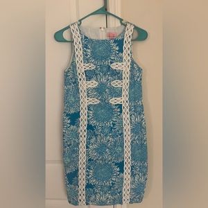 Lilly Pulitzer Floral blue dress